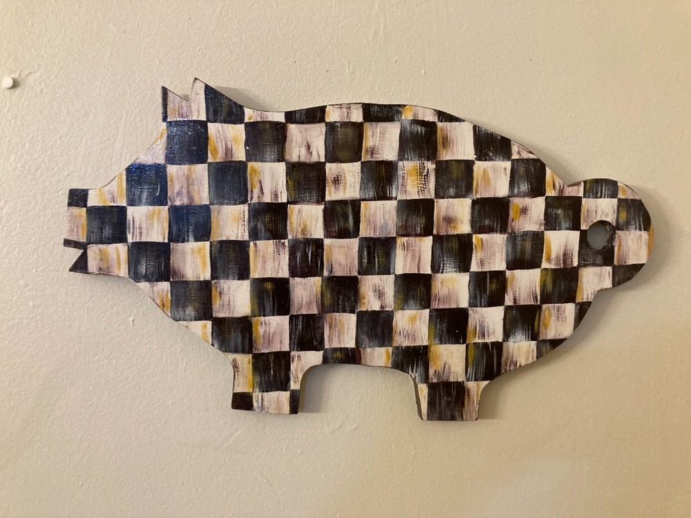 Courtly Check/Mackenzie Childs Inspired- UNIQUE-NONE LIKE IT