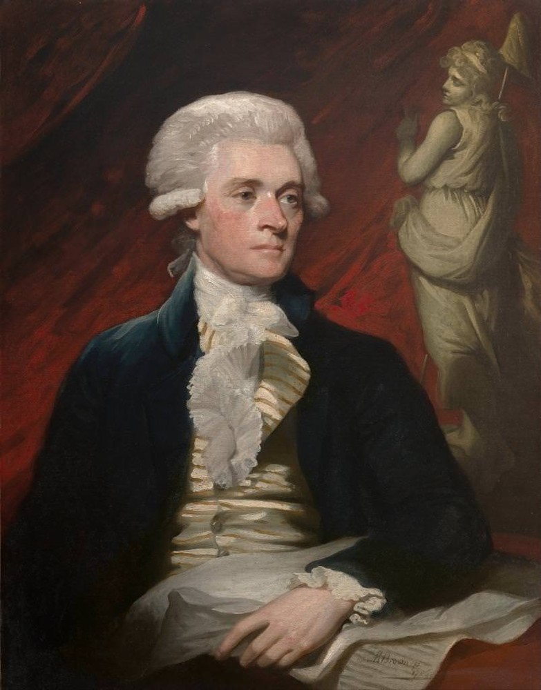 THOMAS JEFFERSON GLOSSY POSTER PICTURE PHOTO PRINT president independence 3946