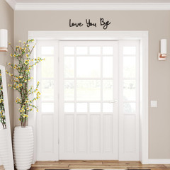 Love You Bye Wood Sign Home Decor Boho Decor Wall Decor Express Love and Warm fo