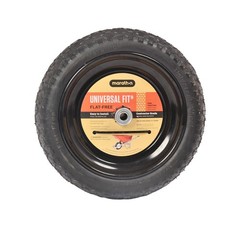 Marathon Universal Fit Flat Wheelbarrow Tire And Wheel Assembly Adapter Kit