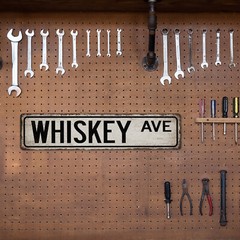 Whiskey Street Sign Man Cave Decor Home Bar Lounge Alcohol Bourbon 104180021012