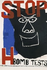 Ben Shahn Stop H Bomb Tests – Anti-Nuclear Protest Art Print