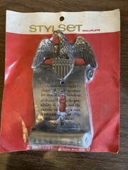 Stylset Wallplate with Thomas Jefferson’s Quote, Freedom is the right to Choose
