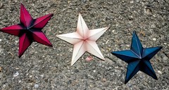 ​Set of 3 Metal Barn Stars Wall Decor Rustic Country Farmhouse Americana