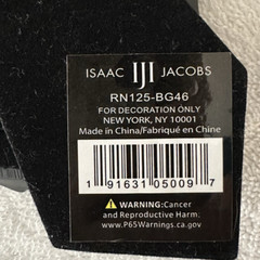 Isaac Jacobs Gold/Black tone photo frame-Vertical or Horizontal- 4″ X 6″ photo