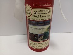 DCWV Home Removable Vinyl Wall Lettering NIB «…GATHERED AROUND THE TABLE»