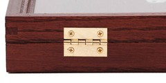 Two Timbers Medium Display Case Cherry Finish 2″x9″x15″ Knife Arrowhead Pins