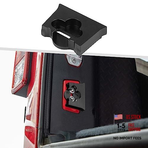 Tailgate Limiter Rear Door Stopper Compatible with Jeep Wrangler JK & Black