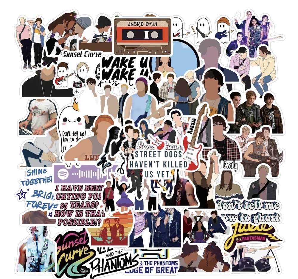 10 Random Julie and the Phantoms Stickers Car Decals Laptop Hydro Free Shipping!