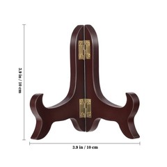 3 Count Picture Frame Stand Support Table Top Easels for Display Folding Plate