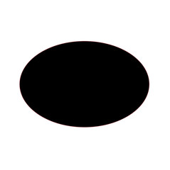 Oval Shape Sticker PICK SIZE COLOR Vinyl Die-Cut Decal Ellipse Car Bumper Window