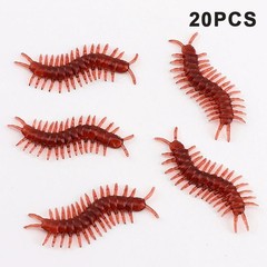 20pcs Halloween Simulation Bug Cockroach Spider Centipede Scorpion Prank Bug