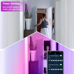 Indoor/Outdoor Neon LED Light – 9.8ft RGB-IC Rope LED Lights