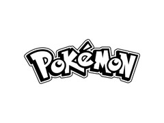 Pokémon Black & White Logo #1 Sticker Waterproof Vinyl Decal Die-Cut Laptop Car