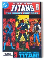 Tales of the Teen Titans #44 FRIDGE MAGNET comic book