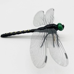 10Pcs Dragon Fly Clips for Bugs Repellent 3D Dragonfly Hat Clip Garden Decor