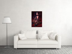Smoking Woman Poster Anime Character Hot Girl Wall Art Home – POSTER 20″x30″