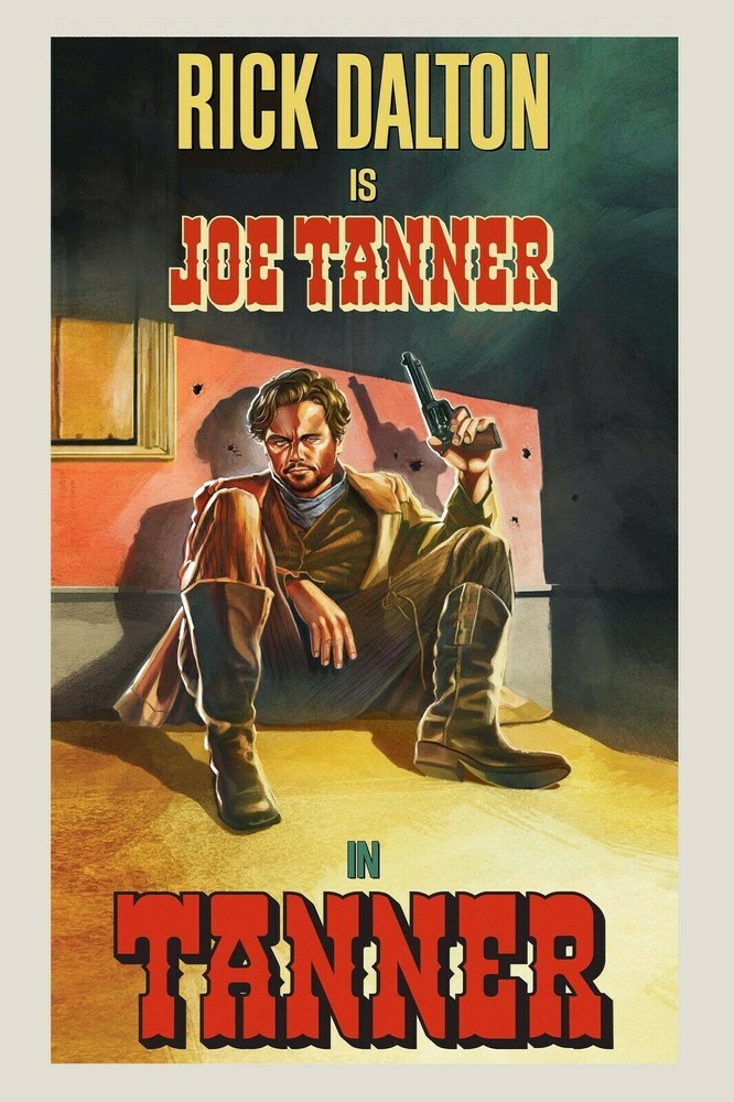 Rick Dalton is Joe Tanner in Tanner Poster 20×30 inches