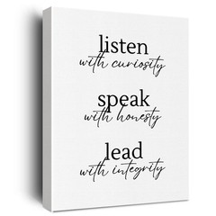 Inspirational Canvas Wall Art Framed HR Office Decor Paintings Canvas Prints …