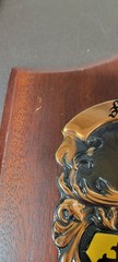 Dublin Ireland Heraldic Artists Vtg Name Crest Plaque Sullivan & Minogue 10″W