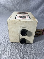 VTG Retro General Electric Model C1400A AM Radio Alarm Clock ~Grunge Look