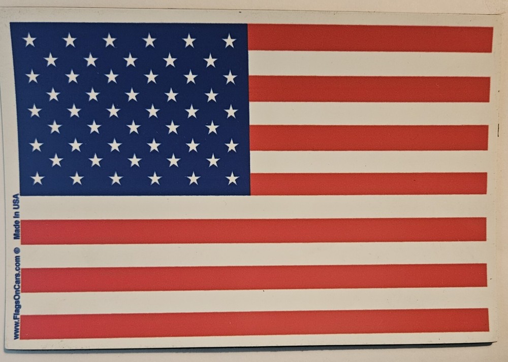 4 X 6 AMERICAN FLAG MAGNET FRIDGE CAR PATRIOTIC USA ARMY NAVY AIR FORCE MARINES