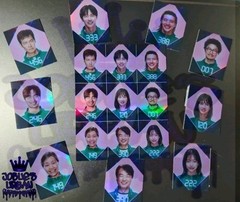 10pcs Squid Game 2 Holographic Stickers