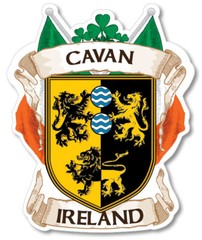 County Cavan Ireland Irish Decal Sticker