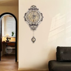 Wall Clock, Retro Decorative Wall Clock, Wall Clock for Living Room Office