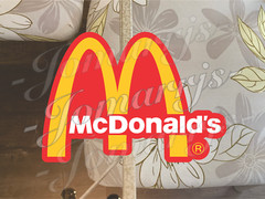 McDonald’s Logo Brand Fast Food Vinyl Sticker Decal fan tumbler laptop