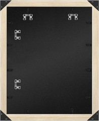 Wide 16×20 Picture Frame in Natural Oak – Vertical or Horizontal Hanging