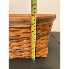 VTG Longaberger 1995 Traditions Collection Basket w/ Handle Liner & Lid *Read*