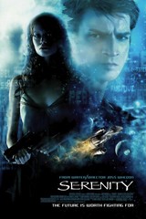 SERENITY 2005 SCI-FI ORIGINAL OFFICIAL CINEMA FILM MOVIE PRINT PREMIUM POSTER