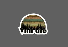Van Life Sticker Travel Nature Waterproof – Buy Any 4 For $1.75 Each Storewide!