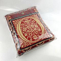 NEW – CHATHAM Santa Christmas Tapestry Throw Blanket 56X62” Vintage 90s CMI RARE