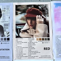 Set of 11 Taylor Swift Album Cover Canvas Prints Posters Decor Wall Art