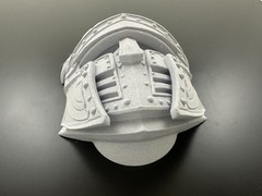 Medieval Knight Helmet Wall Decor Gothic Armor Mask Crusader Style Plaque 9”