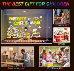 Large LED Light Drawing Board (11.8″W x 7.9″H)