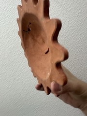 Celestial 3D Anthropomorphic 7.5” Sun Face Wall Hanging Southwest Design