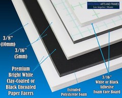 White Adhesive Foam Core Boards 16×20 20×30 24×36 30×40 32×40 Poster Backing