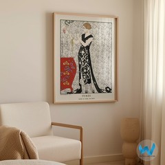 Elegant Art Deco Wall Art Poster – Timeless Vintage Style Home Decor