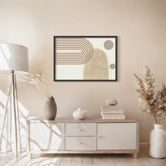Black 28×40 Poster Frame for Vertical or Horizontal Wall Display, 1 Pack