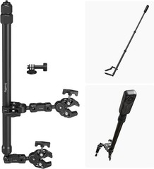 Motorcycle Mount Bundle for Insta360 X5/X4/X3 360 Camera, for DJI OSMO 360/Actio