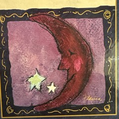 Flavia Weedn Some People 2004 Celestial Sun Moon Wall Plaque Inspirational