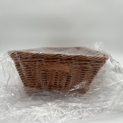 Creative Minds Woven Basket Durable Plastic 18 By 9 Inches Rectangle￼