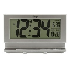 30041V2 Equity by La Crosse Battery Powered Jumbo 2″ LCD Digital Alarm Clock