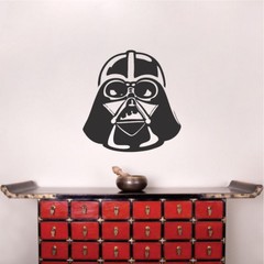 Darth Vader Wall Mural Star Wars Wallpaper Decal Vinyl The Last Jedi Design, g84
