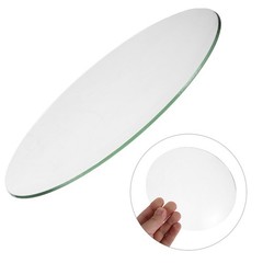 Easy-to-install Glass Dome Wall Clock Cover Round Face Panel Convex