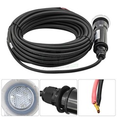 1.5 Inch 50ft Cord Pool Light FC-PC55 For Inground Pool AC 12V 18W 7 RGB LED NEW