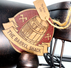 Barrel Shack Classic Car Wall Clock Handmade Automotive Metal Art The Hesse NEW